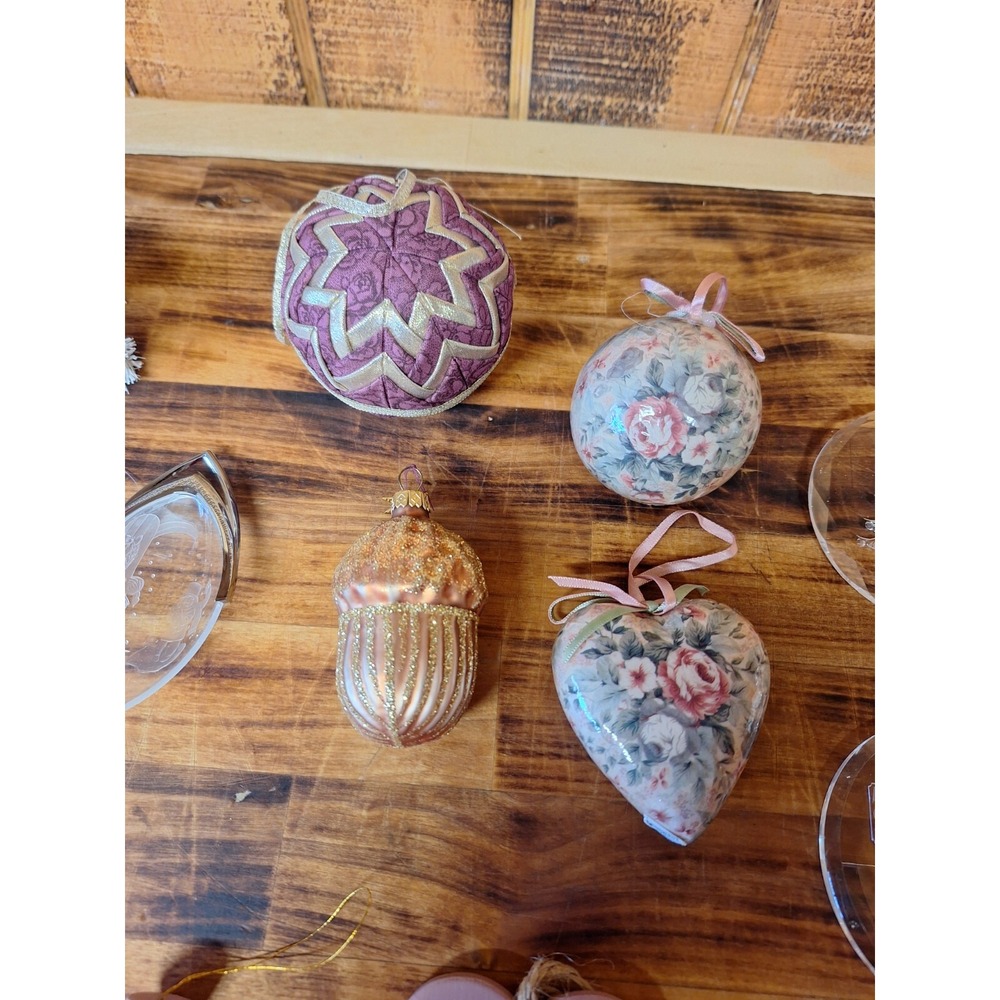 Lot of 14‎ Vtg Christmas Tree Ornaments Random Lot - Picture 7 of 9